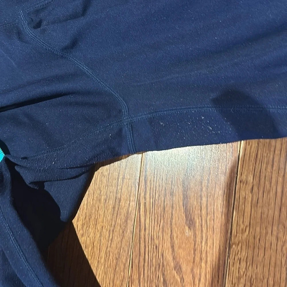 Tuff Navy skin tight  leggings Sz M - Picture 10 of 11